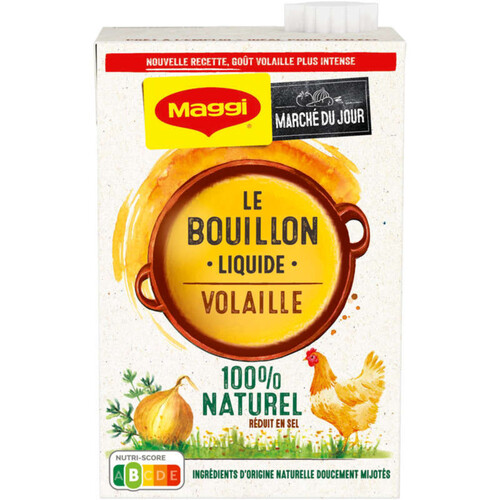 Maggi Le Bouillon Liquide Volaille 100% Naturel 40cl