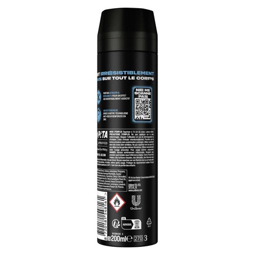 Axe Suprême Déodorant Homme Spray Alaska 48h Fraîcheur & Parfum 200ml