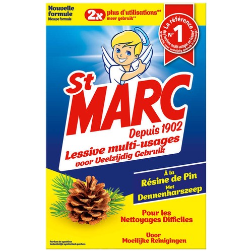 St Marc Lessive Multi-Usages à la Résine de Pin 1,4kg
