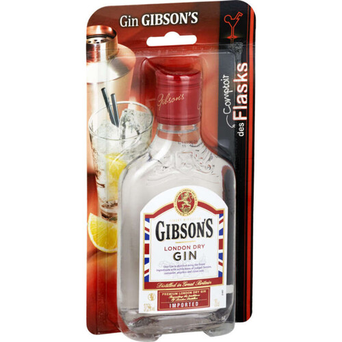 Gibson's London Dry Gin 37.5% Blister 20cl