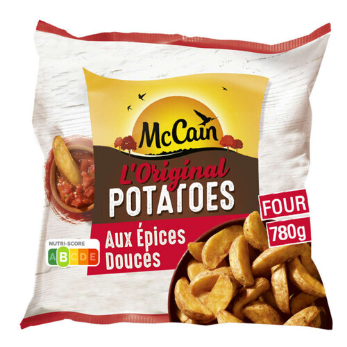 Mccain l'original potatoes aux épices douces 780g