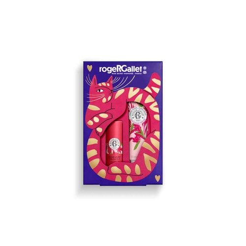 Roger & Gallet Coffret Duo Gingembre Rouge, Baume Lèvres et Crème Mains