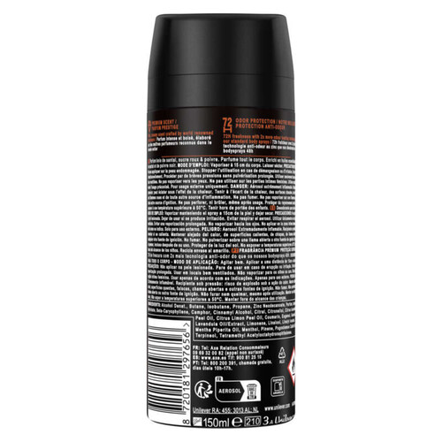 Axe déodorant homme copper santal 150ml