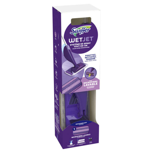 Swiffer Wetjet Système Anti-Poussiére Starter Kit 1KIT