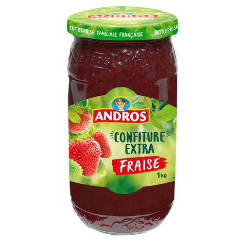 Andros Confiture Extra Fraises 1kg