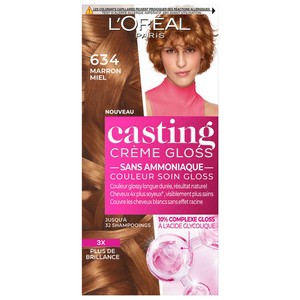 Casting Creme Gloss Coloration 6.34 Marron miel