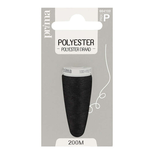 La Brosse Et Dupont Fil Polyester Noir 200m