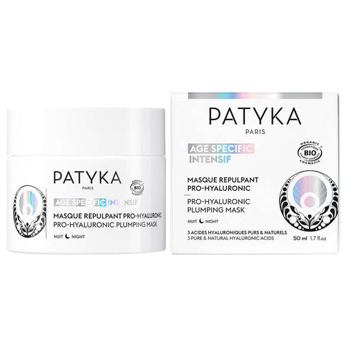 Patyka Age Specific Intensif Masque Repulpant Pro-Hyaluronic Nuit Bio 50ml