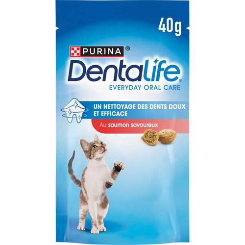 Dentalife Friandises Chat au saumon 40g
