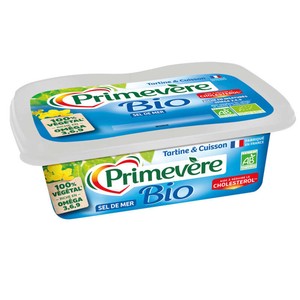 Primevère Margarine Tartine & Cuisson Bio demi-sel 250g