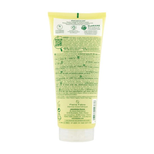 [Para] Klorane Crème de Douche au Lait d'Amandier 200ml