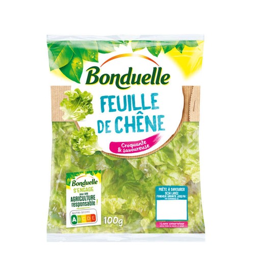 Bonduelle feuille de chêne croquante et savoureuse 100g