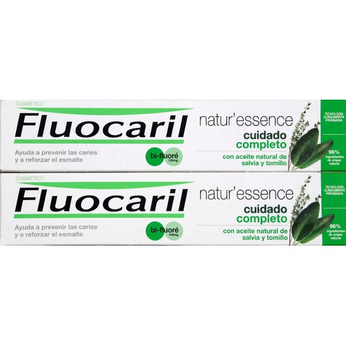 Fluocaril Natur'Essence Dentifrice Protection Complète Bifluoré 2x75ml