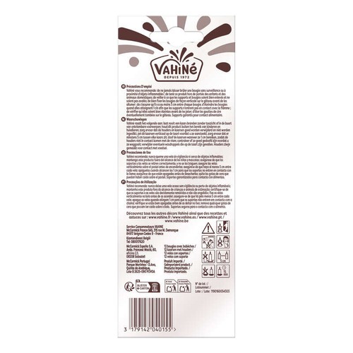 Vahiné Bougies Adultes x12
