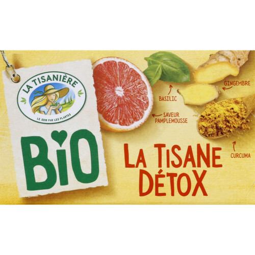 La Tisane Detox Bio, La Tisanière (x 20)