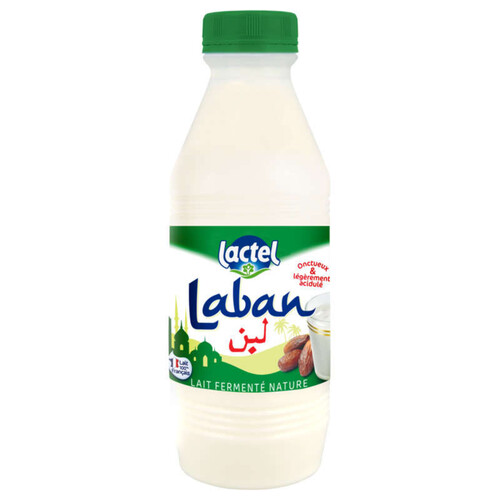 Lactel Lait fermenté Laban 1l