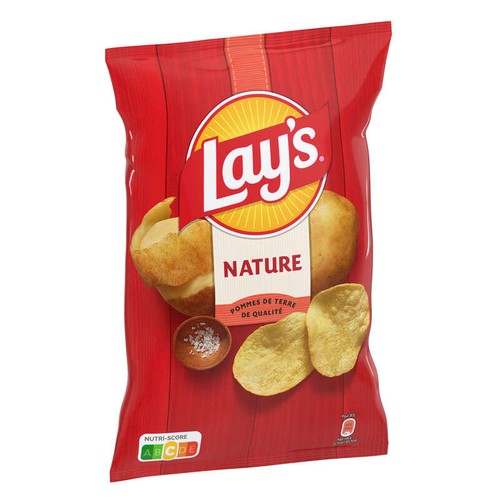Lay's Chips Nature salées 75g
