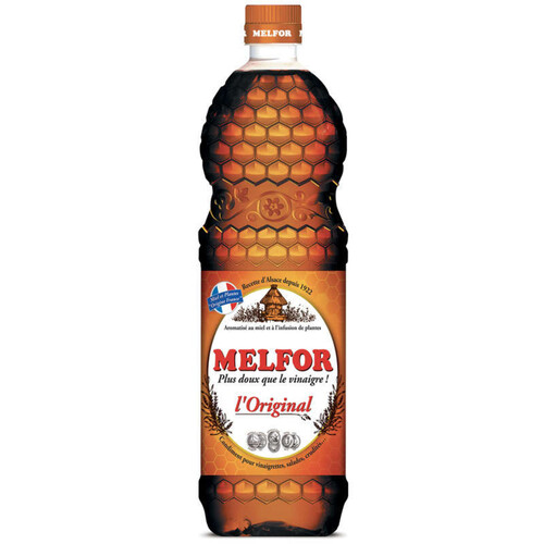 Melfor Original, Condiment Pour Vinaigrettes, Salades, Crudités, Aromatisé Au Miel Et À L'Infusion De Plantes, Spécialité D'Alsace 100Cl