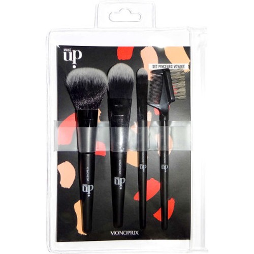 Monoprix Make Up Set pinceaux voyage 2021