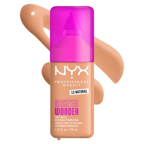 NYX Make 'Em Wonder Fond De Teint Natural 30 ml
