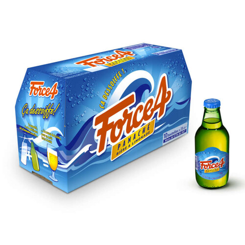 Force 4 Bière Panaché Pack 10x25cl