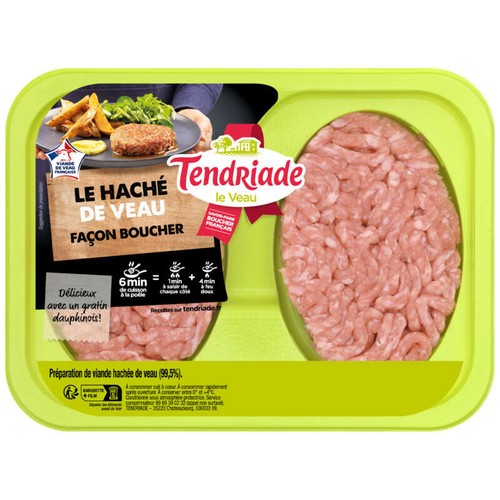 Tendriade Haché De Veau Façon Bouchère 2x100g