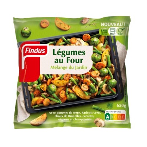 Findus Légumes au four mélange du jardin 650g