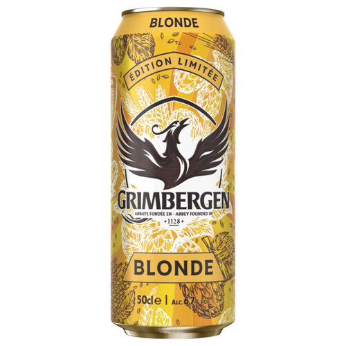 Grimbergen Bière Blonde d'Abbaye 50 cl