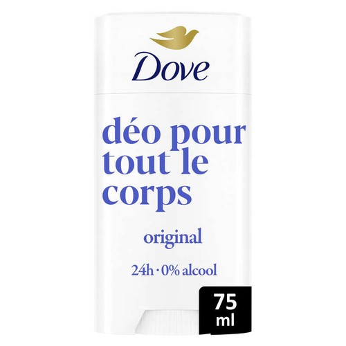 Dove Déodorant pour Tout le Corps Stick Original 75ml