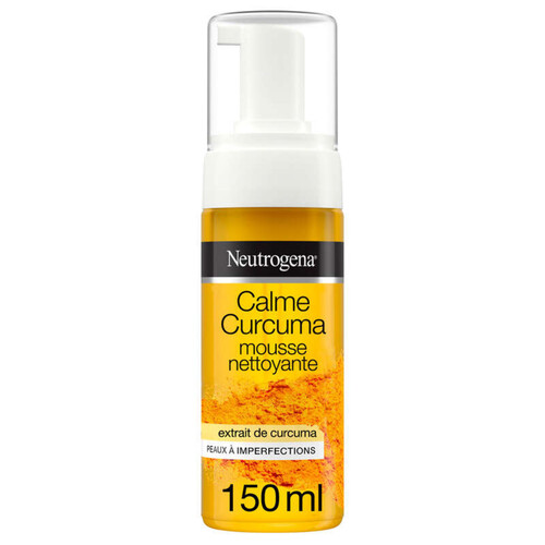 Neutrogena Mousse Nettoyante Calme Curcuma 150ml