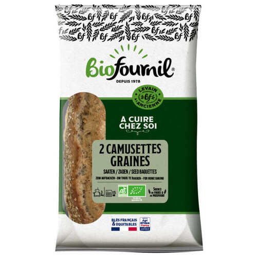 Biofournil 2 Camusettes 5 Graines 400G