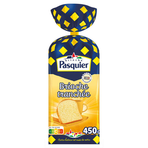 Brioche Pasquier Brioche Tranchee 450g