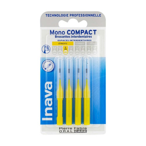 Inava Brossettes Interdentaires Mono Compact x4