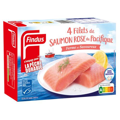 Findus Filets de saumon roses 4x100g