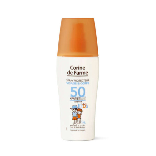 Corine de Farme Spray protecteur KIDS visage & corps SPF50 150ml