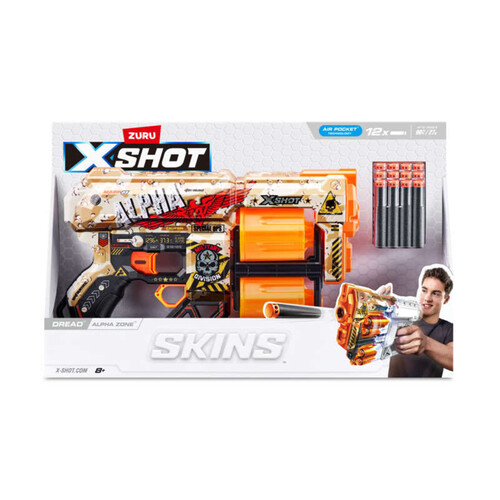 Zuru Pistolet XShot Skins Dread Dès 8ans