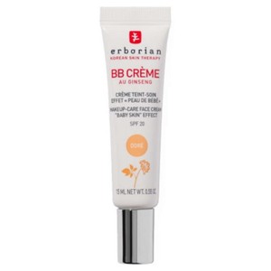 [Para] Erborian BB Crème Teint-Soin au Ginseng effet "Peau de Bébé" SPF20 15ml - Teinte Doré