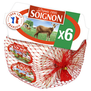 Soignon Mini-bûches de chèvre (Filet) 6x25g 