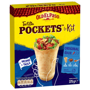 Old El Paso Kit Tortilla Pockets 375g