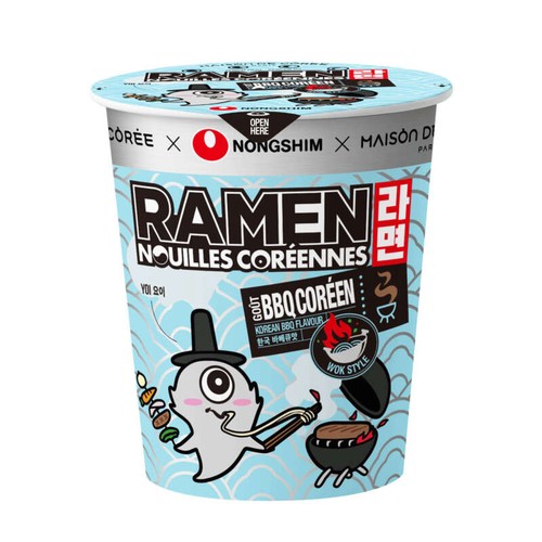 Maison De Corée Nouilles coréennes goût bbq 75g
