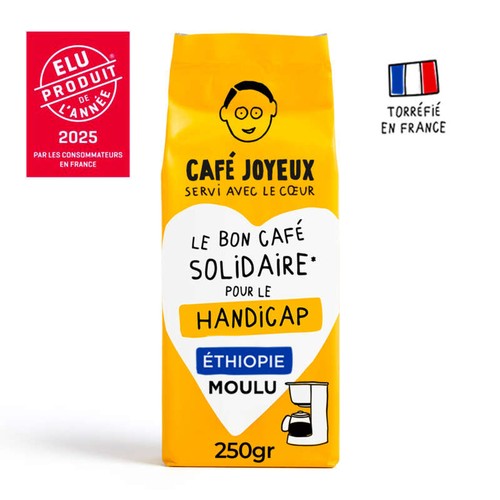 Café Joyeux moulu Ethiopie 250g