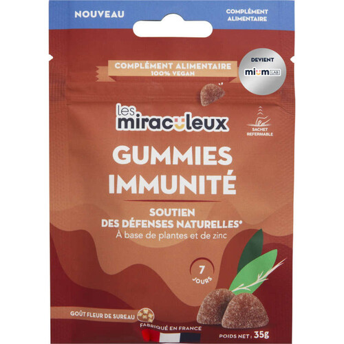 Mium Lab Complément Alimentaire Gummies Immunité 35g
