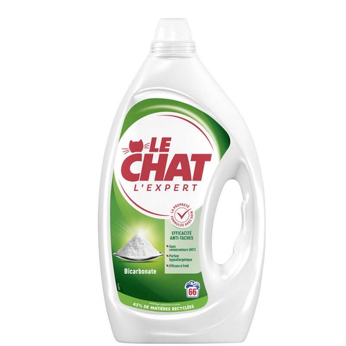 Le Chat L'expert bicarbonate 66 lavages 2.97L