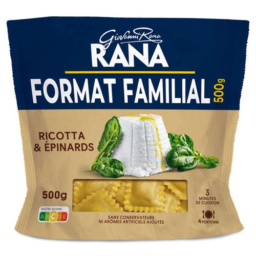 Rana Ravioli Ricotta Epinards 500g