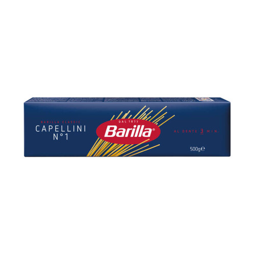 Barilla pates capellini n°1 500g