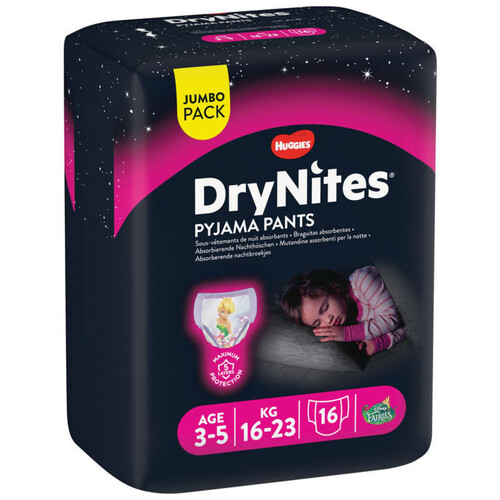 Drynites Culottes De Nuit Fille 3-5Ans.