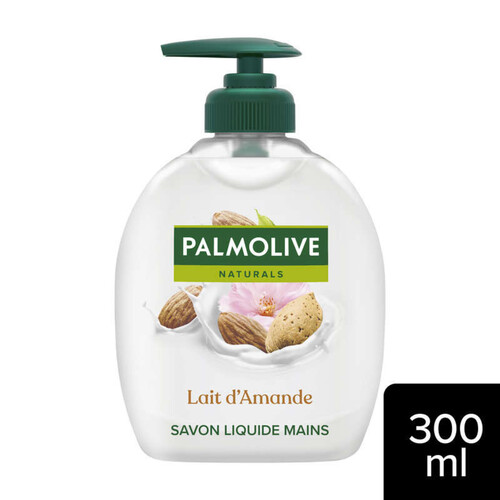 Palmolive Soin Délicat Savon Main Pompe Amande & Lait 300ml
