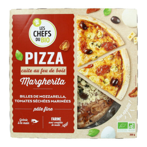 [Par Naturalia] Les Ptits Chefs Bio Pizza Margherita 400G Bio