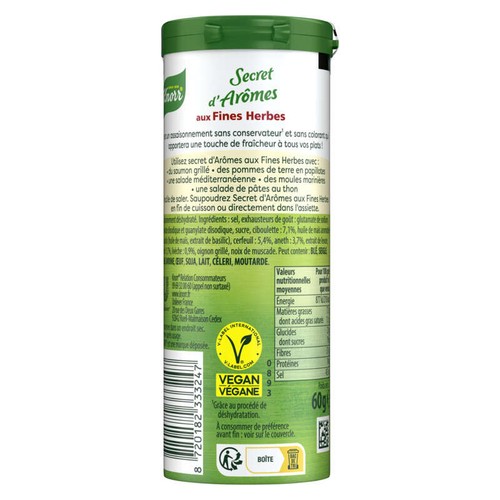 Knorr Secret d'Arômes Aux Fines Herbes 60g