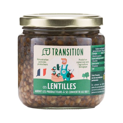 Transition Lentilles - conversion Bio 265g